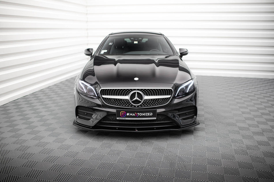 Front Splitter V.1 suitable for Mercedes-Benz E-Class W213 Coupe (C238) / Cabriolet (A238) AMG-Line / 53 AMG