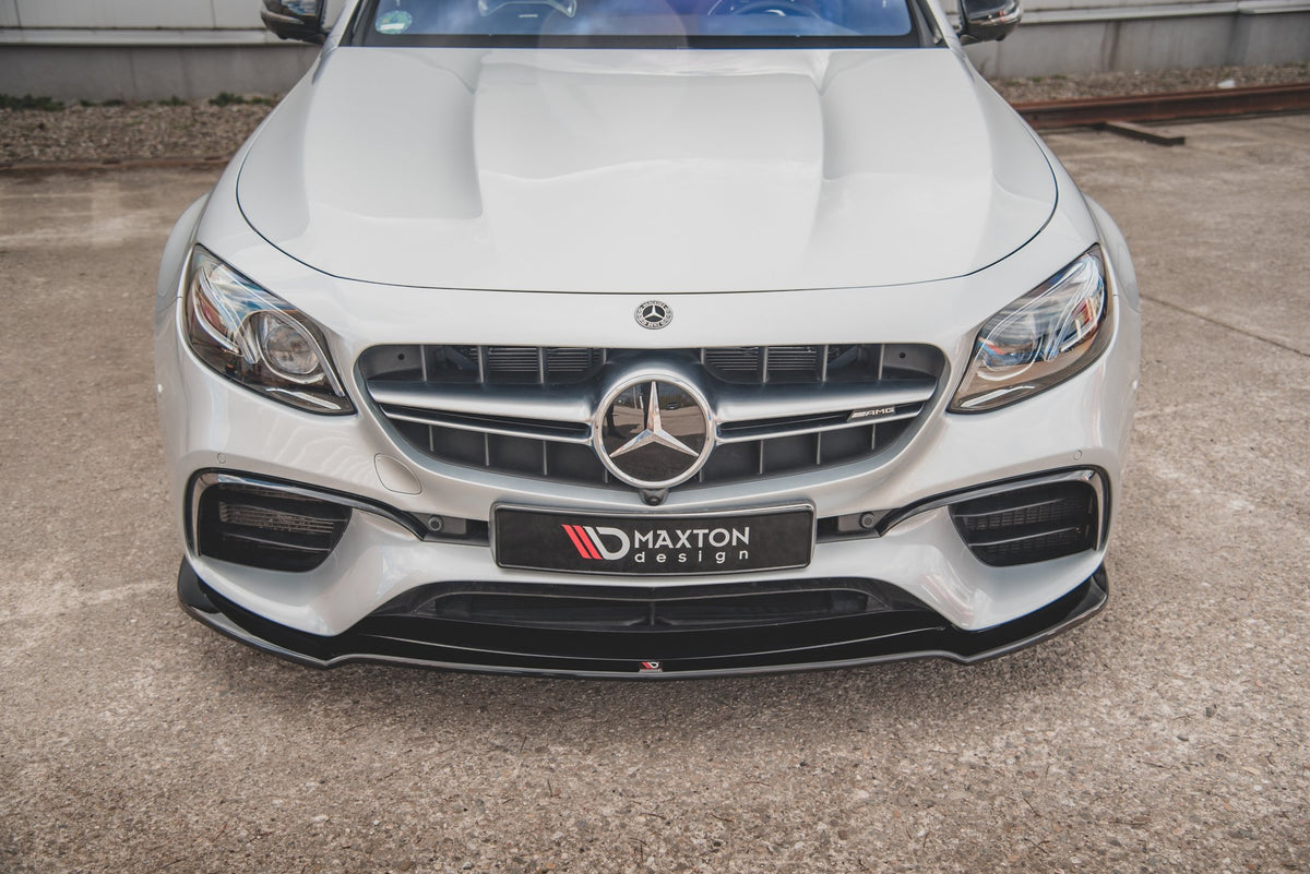 Front Splitter V.1 suitable for Mercedes-Benz E63 AMG Estate/Sedan S213/W213