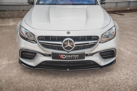 Front Splitter V.1 suitable for Mercedes-Benz E63 AMG Estate/Sedan S213/W213