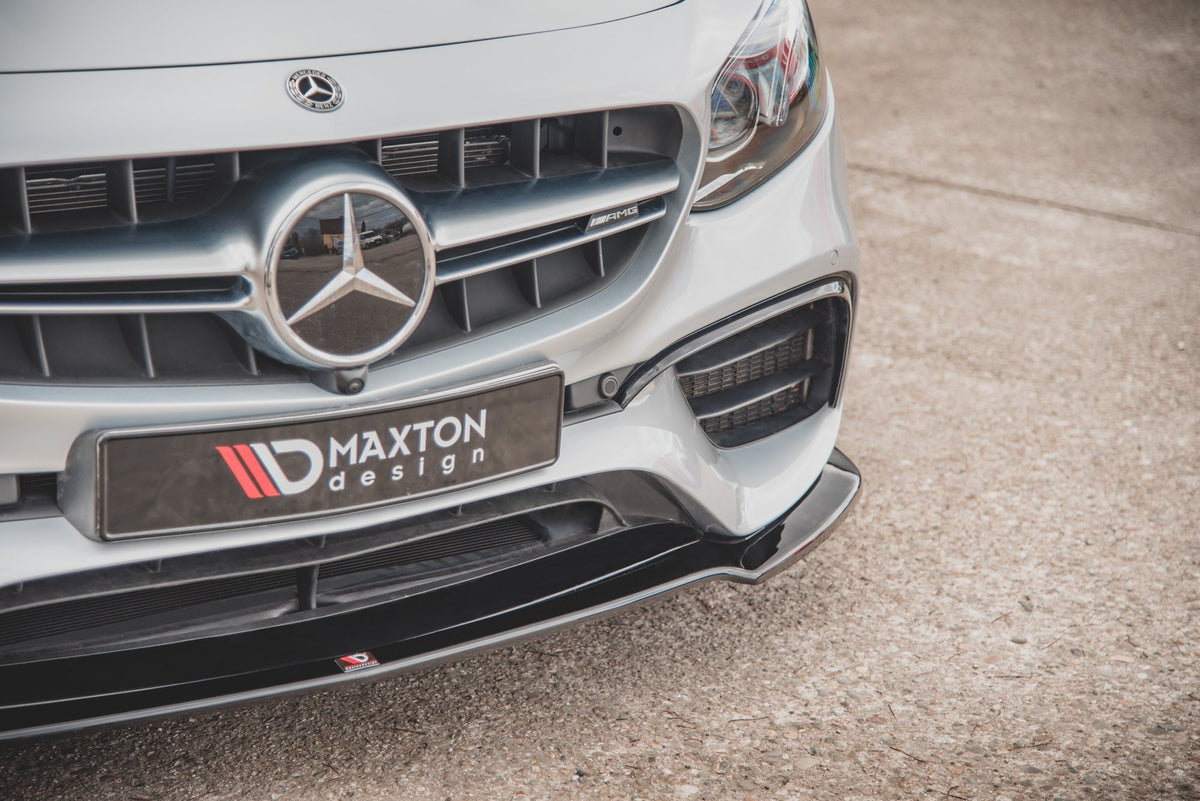 Front Splitter V.1 suitable for Mercedes-Benz E63 AMG Estate/Sedan S213/W213