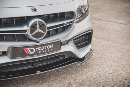 Front Splitter V.1 suitable for Mercedes-Benz E63 AMG Estate/Sedan S213/W213