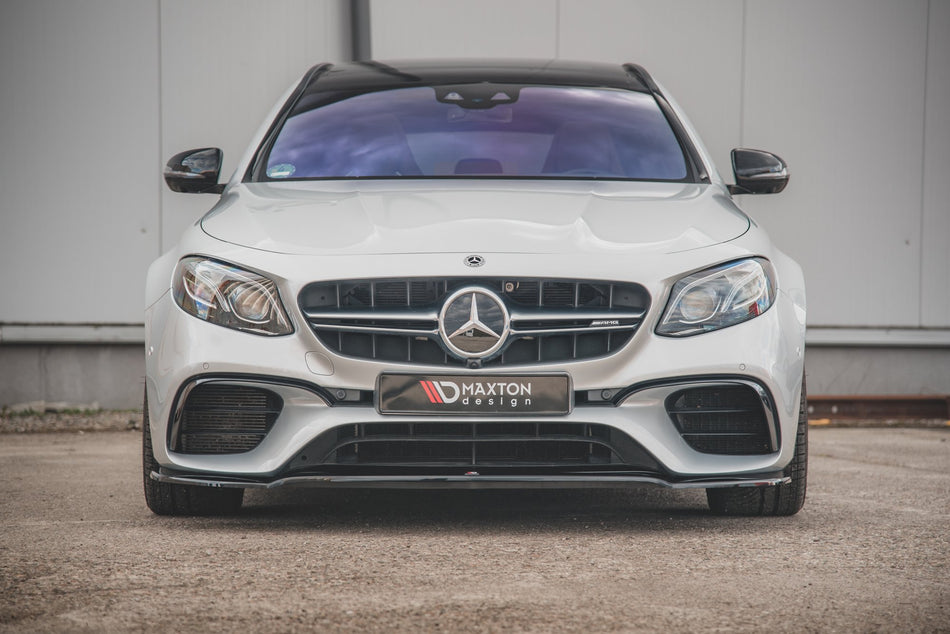 Front Splitter V.1 suitable for Mercedes-Benz E63 AMG Estate/Sedan S213/W213