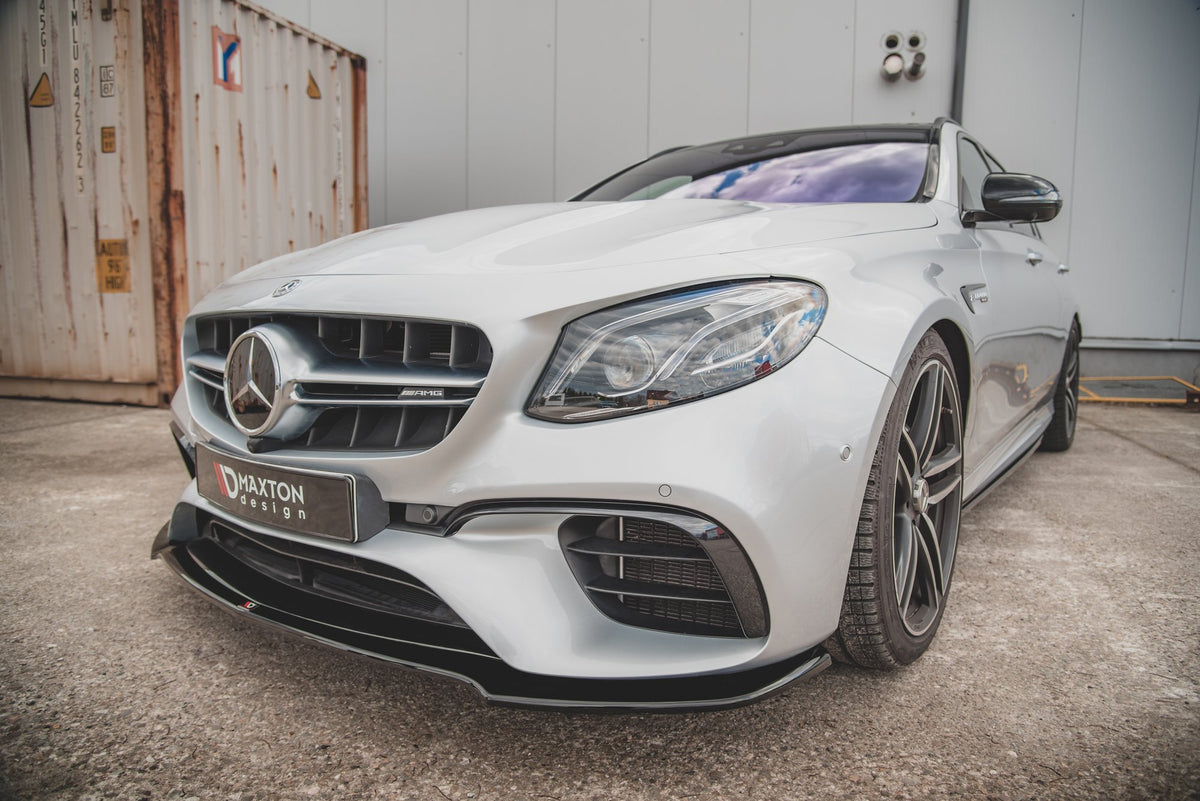 Front Splitter V.1 suitable for Mercedes-Benz E63 AMG Estate/Sedan S213/W213