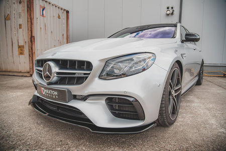 Front Splitter V.1 suitable for Mercedes-Benz E63 AMG Estate/Sedan S213/W213