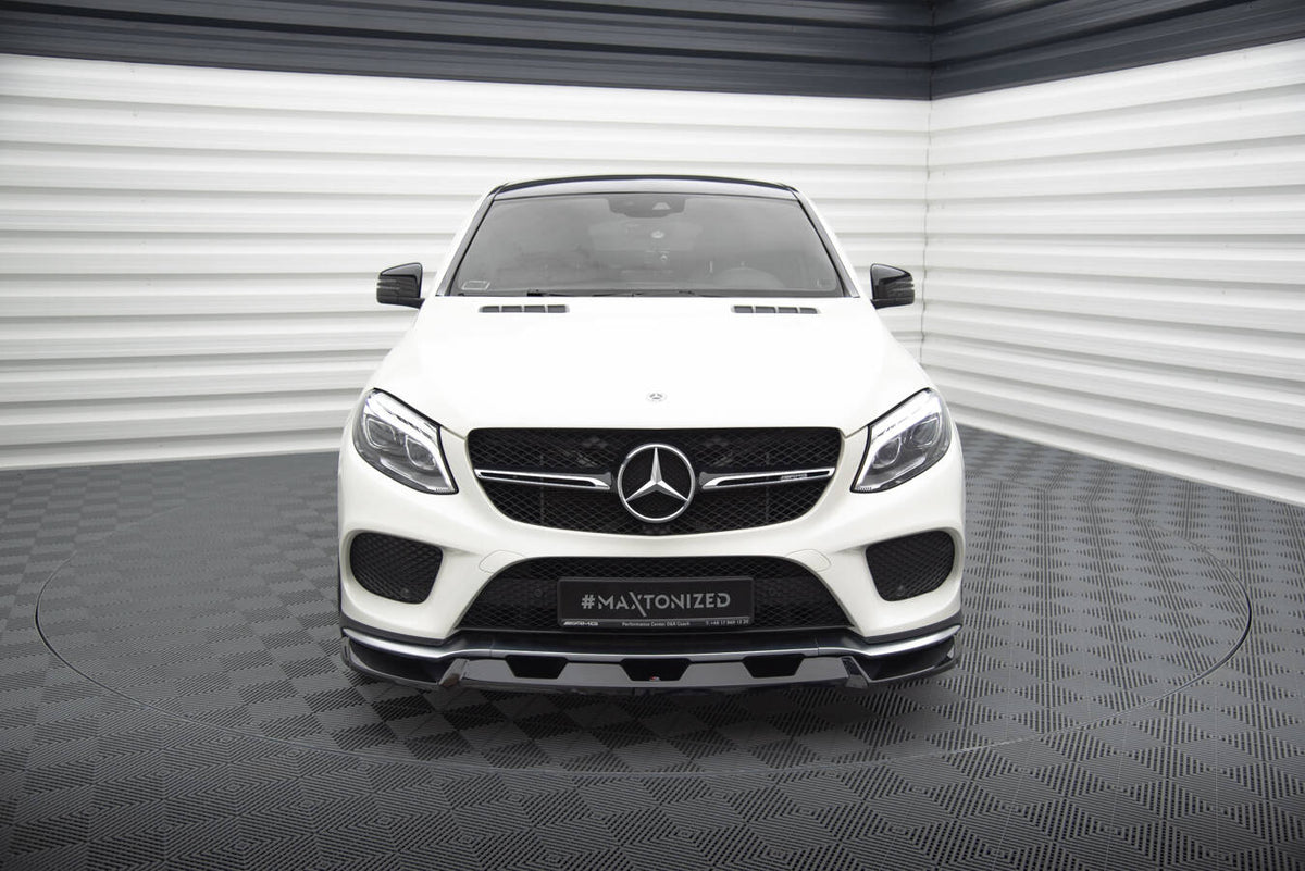 Front Splitter V.1 suitable for Mercedes-Benz GLE Coupe 43 AMG / AMG-Line C292