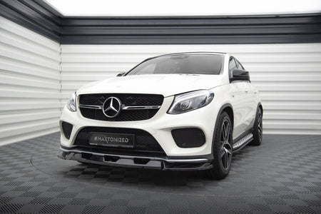 Front Splitter V.1 suitable for Mercedes-Benz GLE Coupe 43 AMG / AMG-Line C292