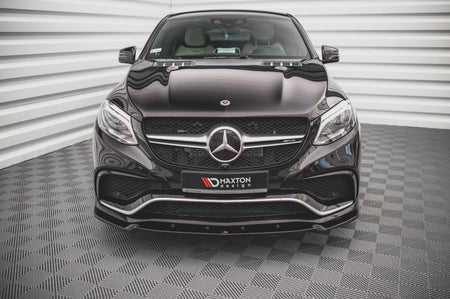 Front Splitter V.1 suitable for Mercedes-Benz GLE Coupe / SUV 63 AMG C292 / W166