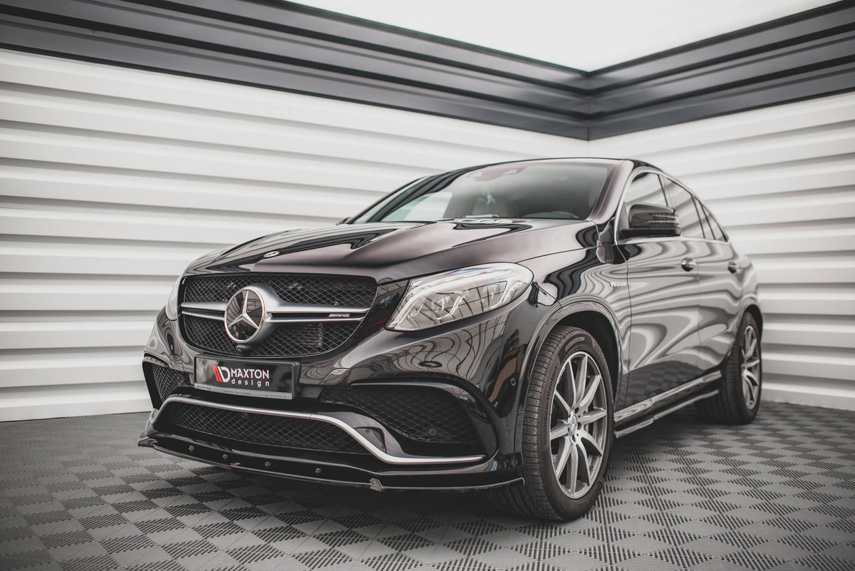 Front Splitter V.1 suitable for Mercedes-Benz GLE Coupe / SUV 63 AMG C292 / W166