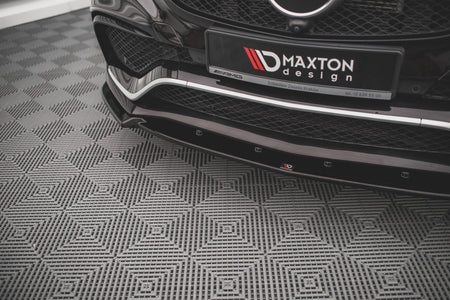 Front Splitter V.1 suitable for Mercedes-Benz GLE Coupe / SUV 63 AMG C292 / W166