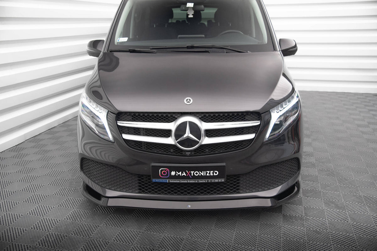 Front Splitter V.1 suitable for Mercedes-Benz V-Class W447 Facelift