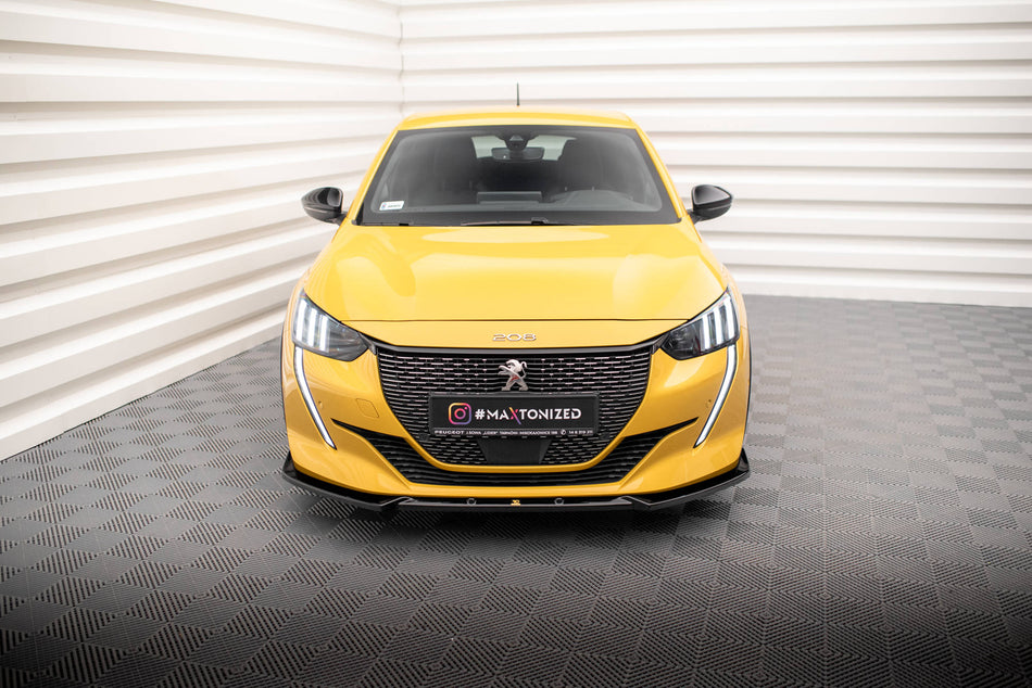 Front Splitter V.1 suitable for Peugeot 208 GT Mk2