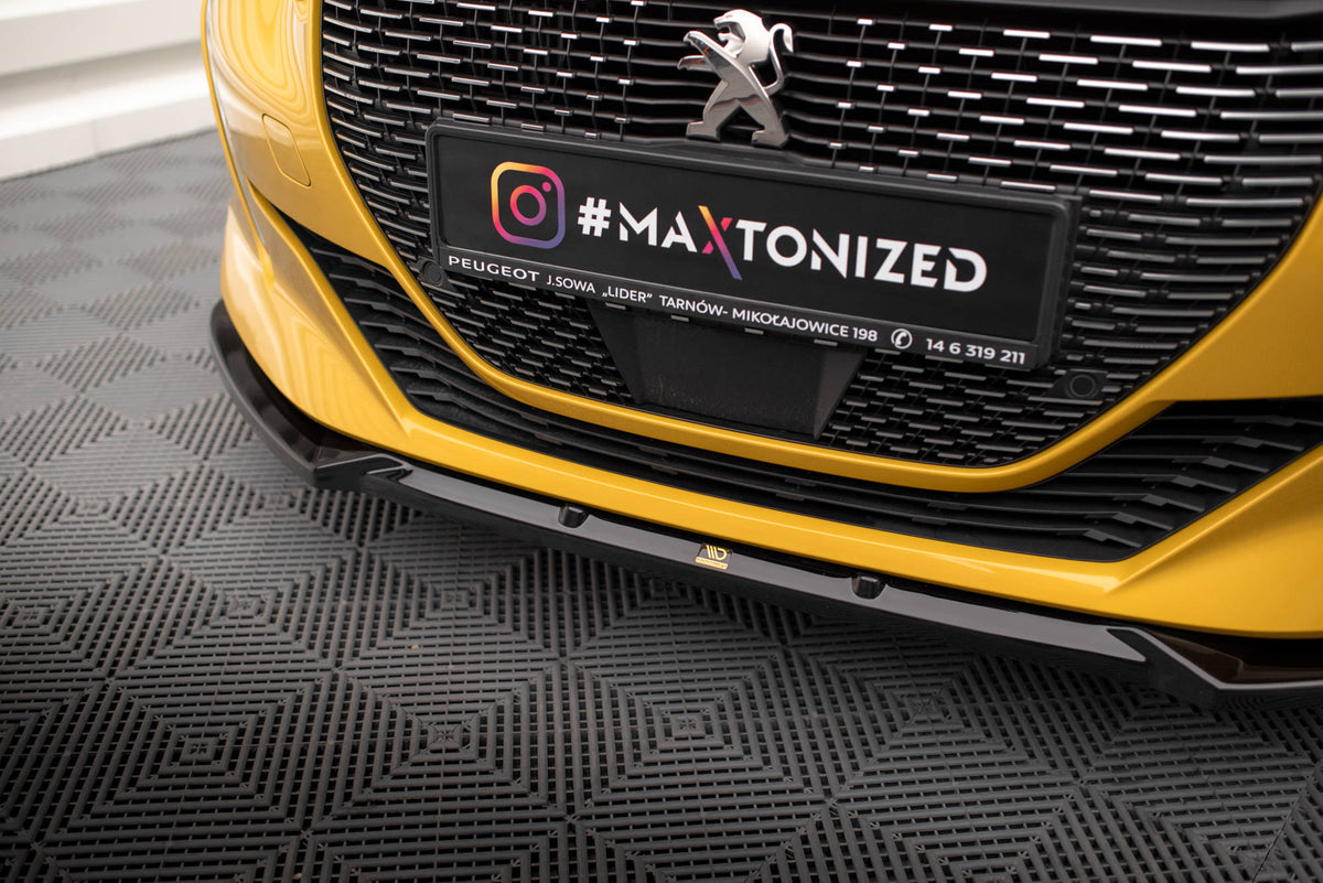 Front Splitter V.1 suitable for Peugeot 208 GT Mk2