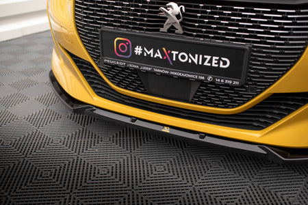 Front Splitter V.1 suitable for Peugeot 208 GT Mk2
