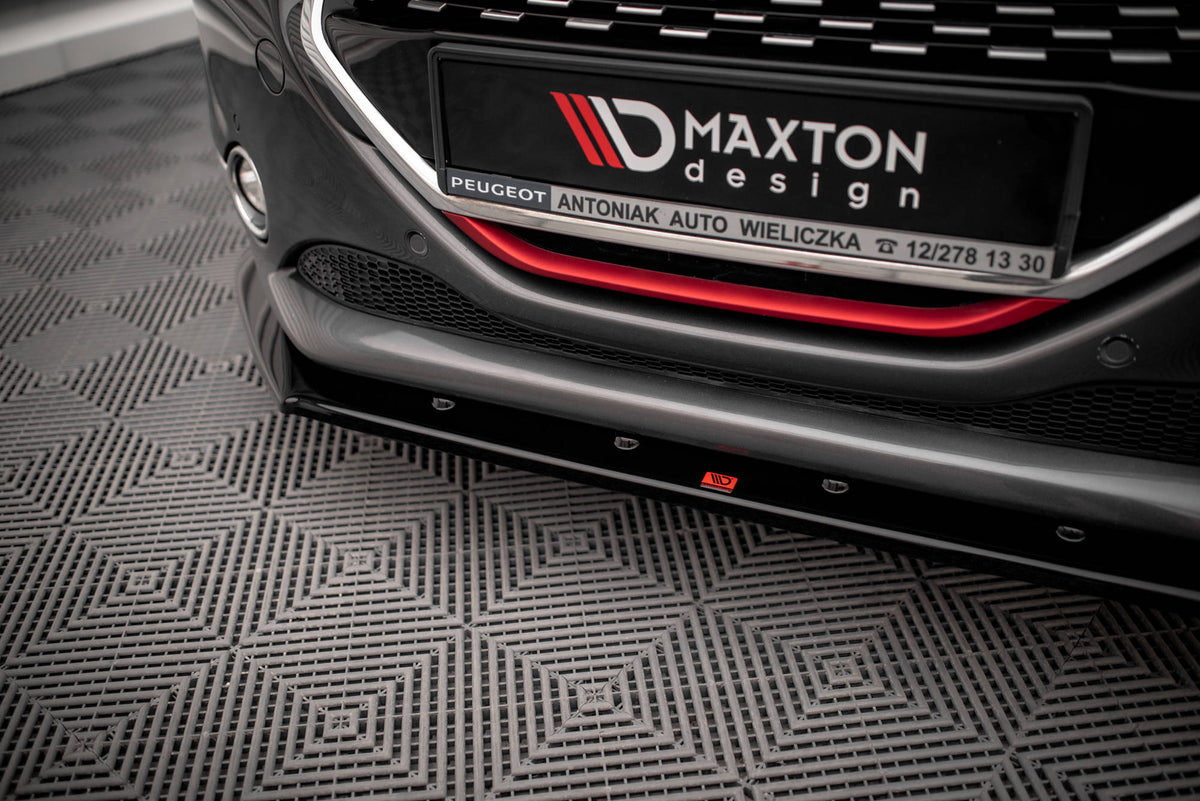 Front Splitter V.1 suitable for Peugeot 208 GTi Mk1