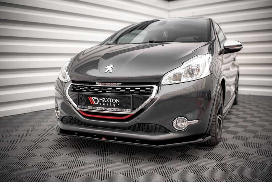 Front Splitter V.1 suitable for Peugeot 208 GTi Mk1