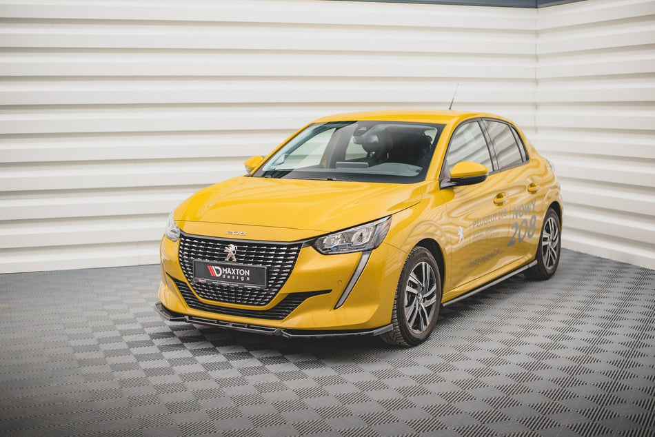 Front Splitter V.1 suitable for Peugeot 208 Mk2