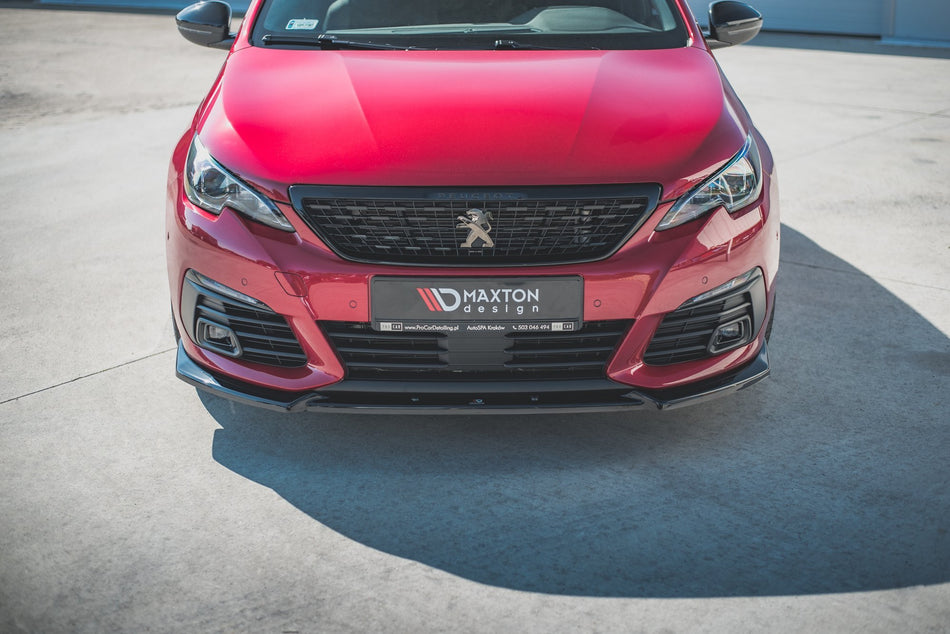 Front Splitter V.1 suitable for Peugeot 308 GT Mk2 Facelift