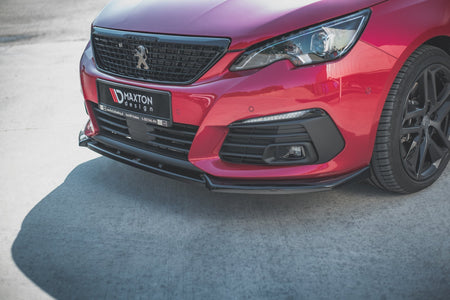 Front Splitter V.1 suitable for Peugeot 308 GT Mk2 Facelift