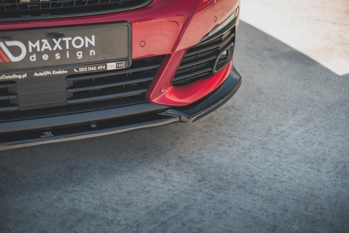 Front Splitter V.1 suitable for Peugeot 308 GT Mk2 Facelift