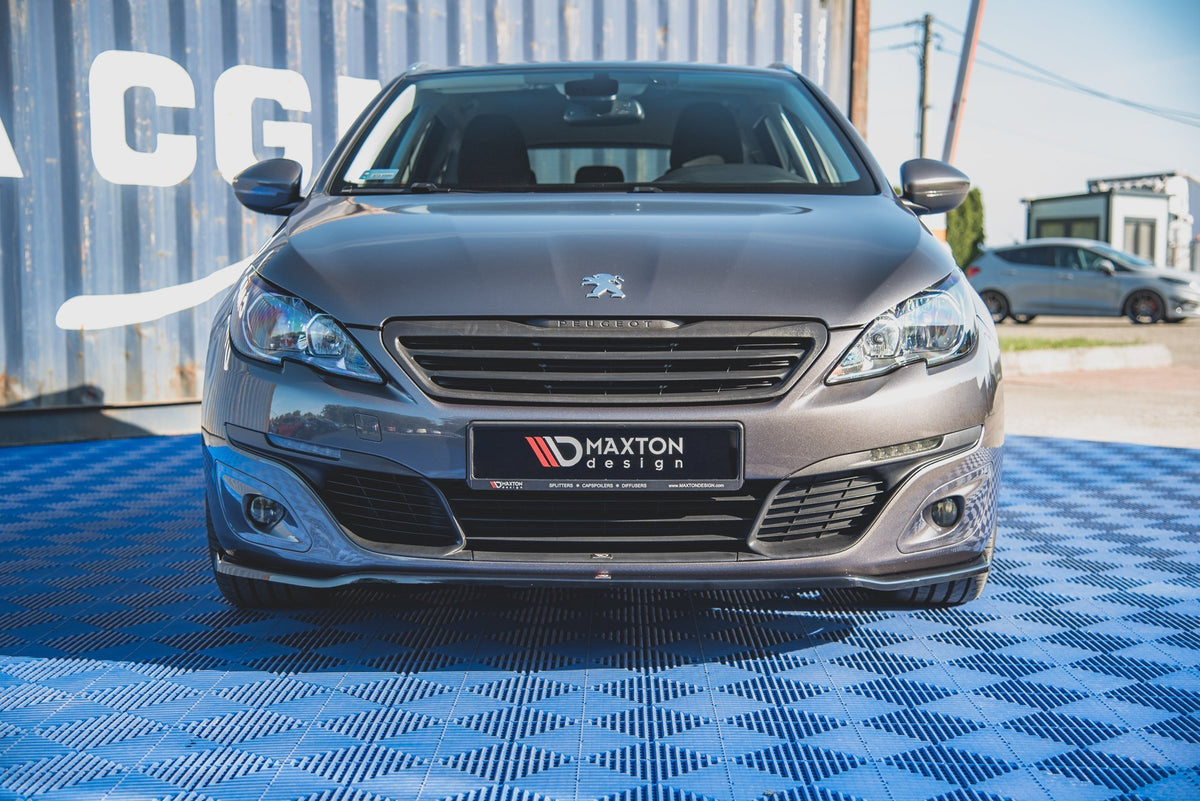 Front Splitter V.1 suitable for Peugeot 308 Mk2