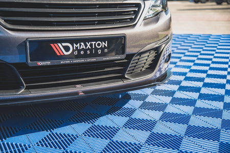 Front Splitter V.1 suitable for Peugeot 308 Mk2