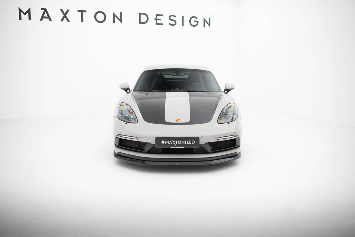 Front Splitter  V.1 suitable for Porsche 718 Cayman GTS 982c / 718 Boxster GTS 982