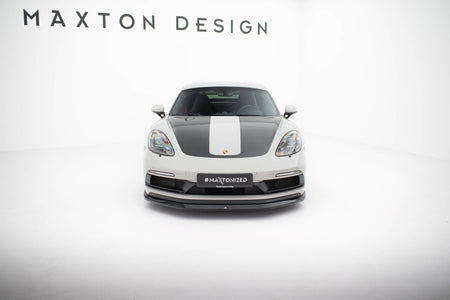 Front Splitter  V.1 suitable for Porsche 718 Cayman GTS 982c / 718 Boxster GTS 982