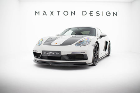 Front Splitter  V.1 suitable for Porsche 718 Cayman GTS 982c / 718 Boxster GTS 982