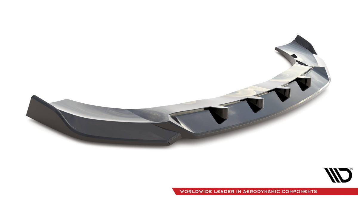 Front Splitter V.1 suitable for Porsche Macan GTS / Sport Design Mk1 Facelift