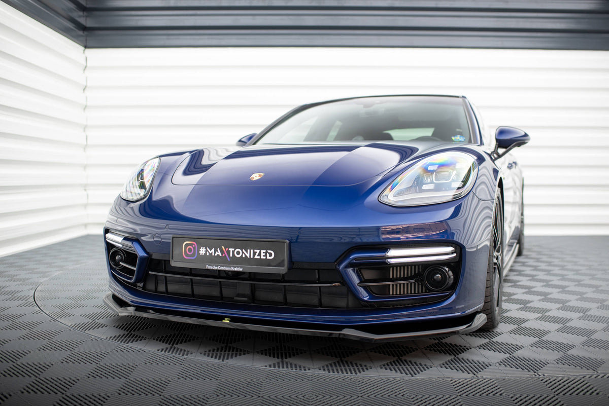 Front Splitter V.1 suitable for Porsche Panamera E-Hybrid 971 Facelift