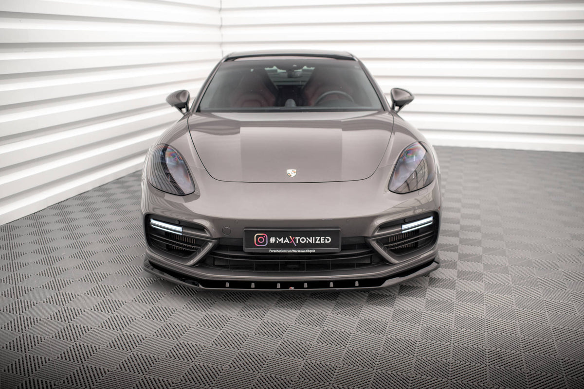 Front Splitter V.1 suitable for Porsche Panamera Turbo S E-Hybrid