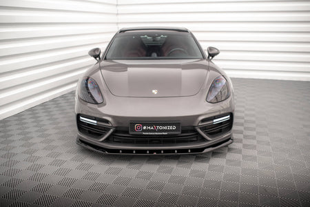 Front Splitter V.1 suitable for Porsche Panamera Turbo S E-Hybrid