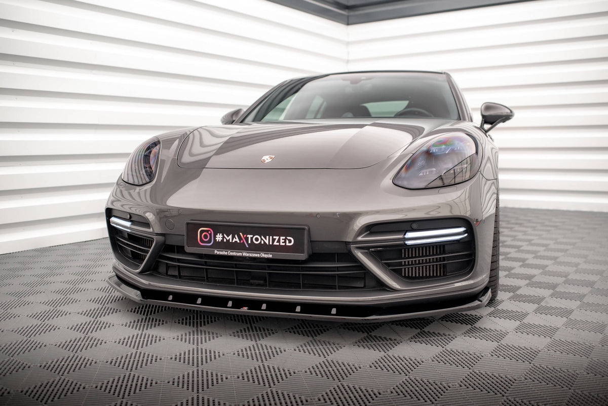 Front Splitter V.1 suitable for Porsche Panamera Turbo S E-Hybrid
