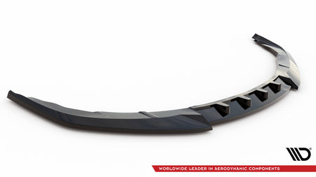 Front Splitter V.1 suitable for Porsche Panamera Turbo Sport Design Package 970