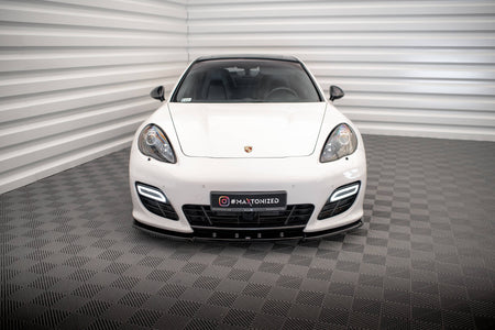 Front Splitter V.1 suitable for Porsche Panamera Turbo Sport Design Package 970