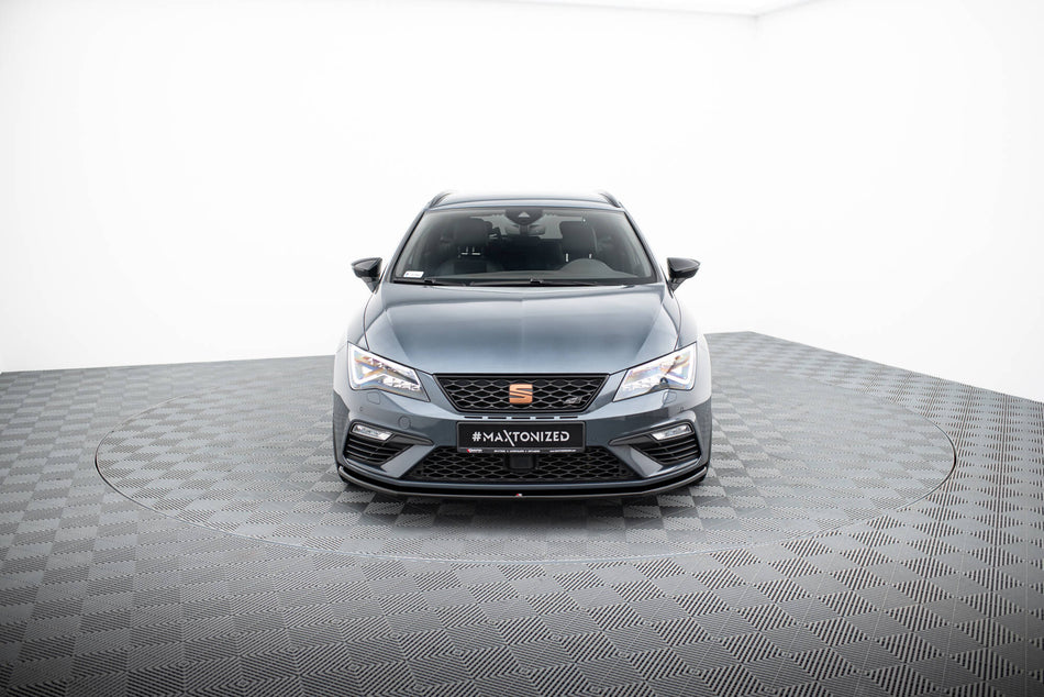 Front Splitter V.1 suitable for Seat Leon Cupra / FR Mk3 FL