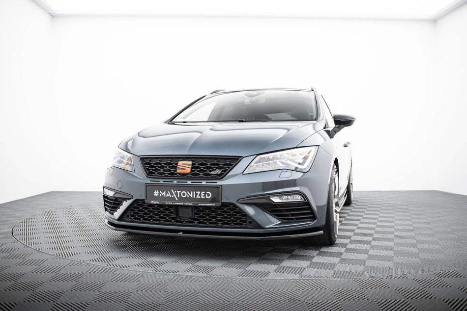 Front Splitter V.1 suitable for Seat Leon Cupra / FR Mk3 FL