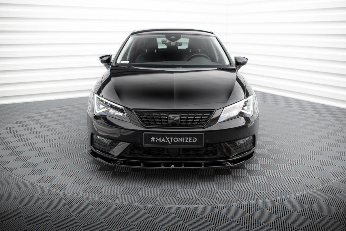 Front Splitter V.1 suitable for Seat Leon Mk3 Facelift