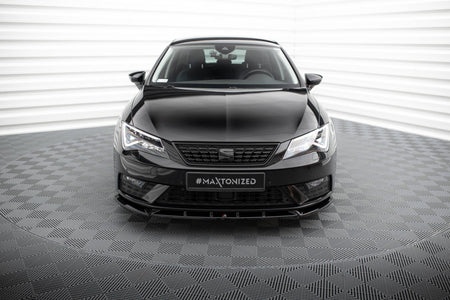 Front Splitter V.1 suitable for Seat Leon Mk3 Facelift