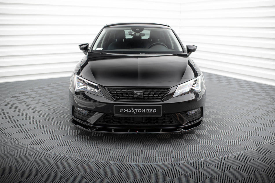 Front Splitter V.1 suitable for Seat Leon Mk3 Facelift