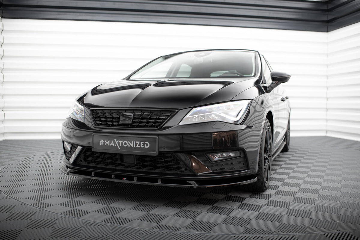 Front Splitter V.1 suitable for Seat Leon Mk3 Facelift