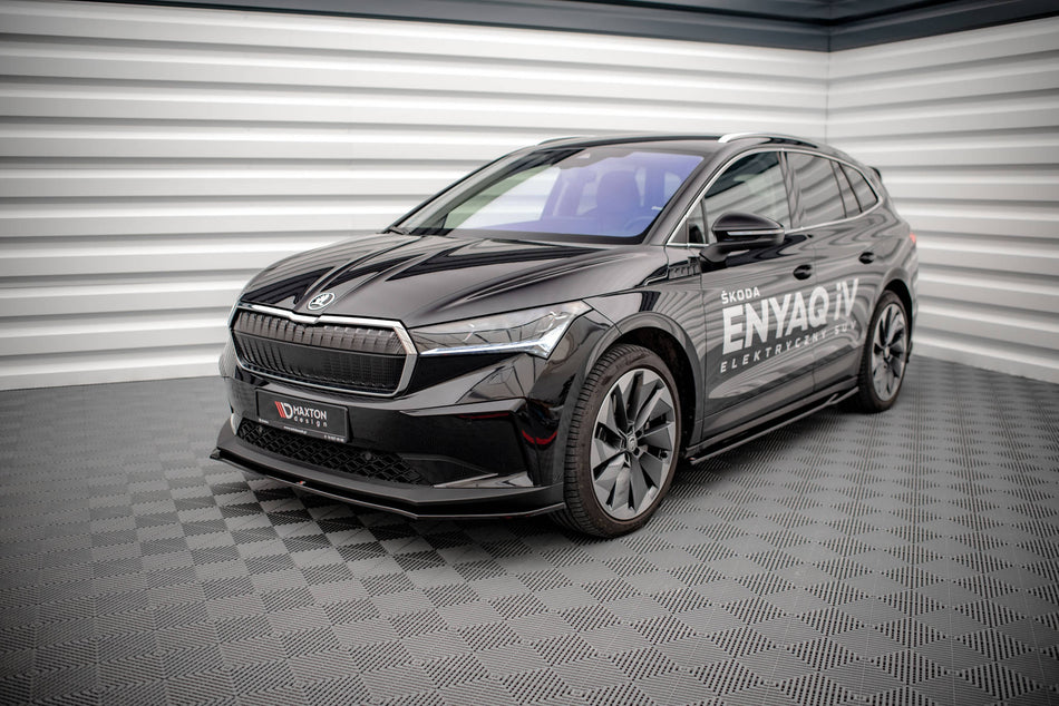 Front Splitter V.1 suitable for Skoda Enyaq iV