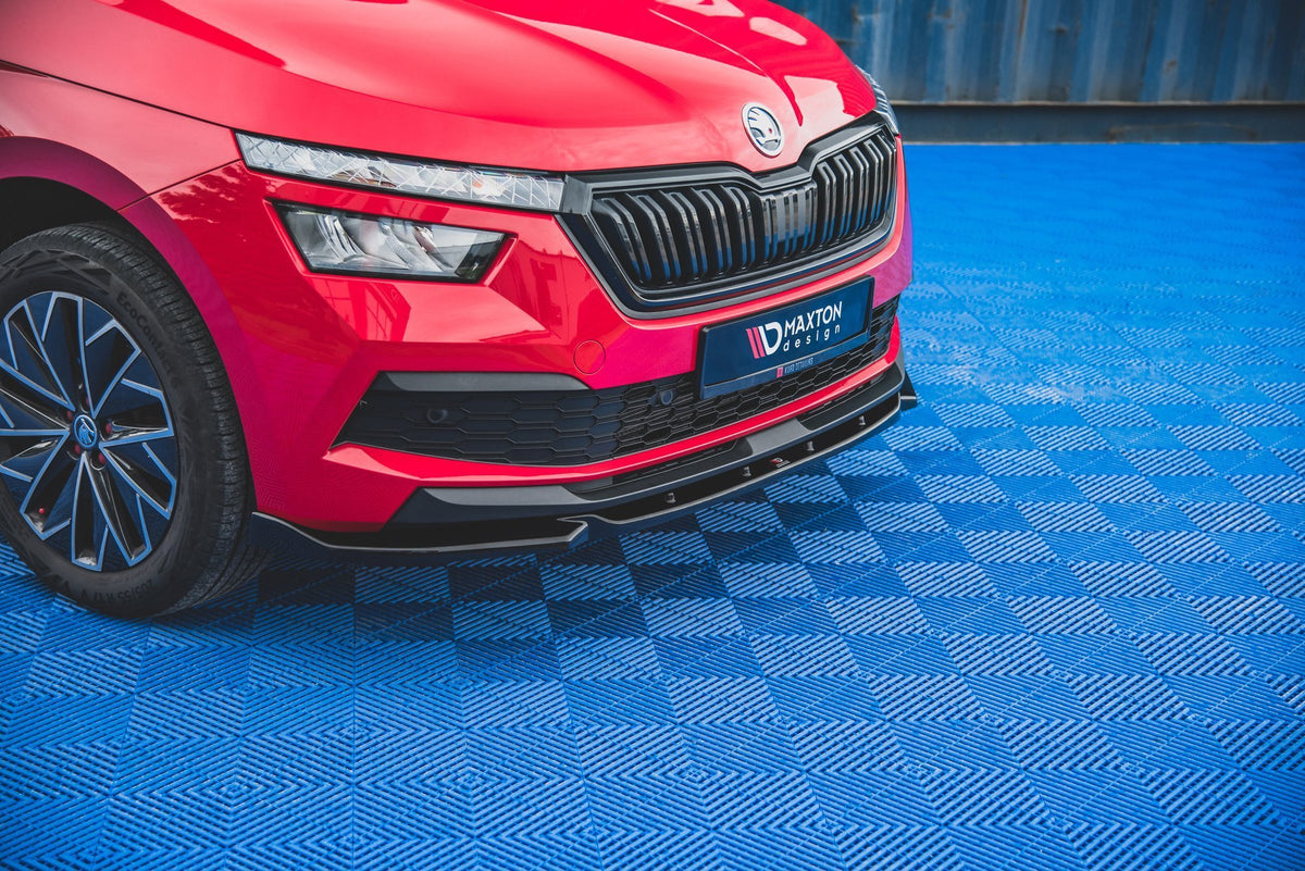 Front Splitter V.1 suitable for Skoda Kamiq Mk1