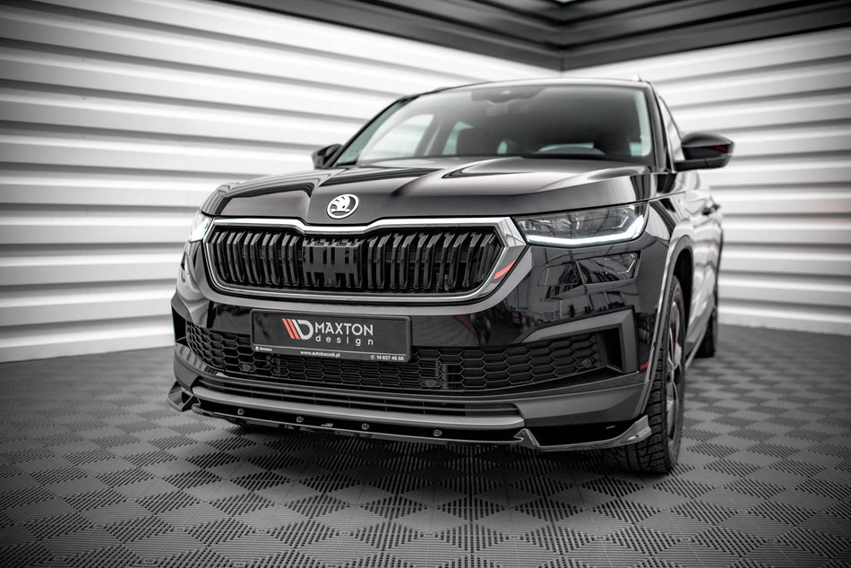 Front Splitter V.1 suitable for Skoda Kodiaq Mk1 Facelift