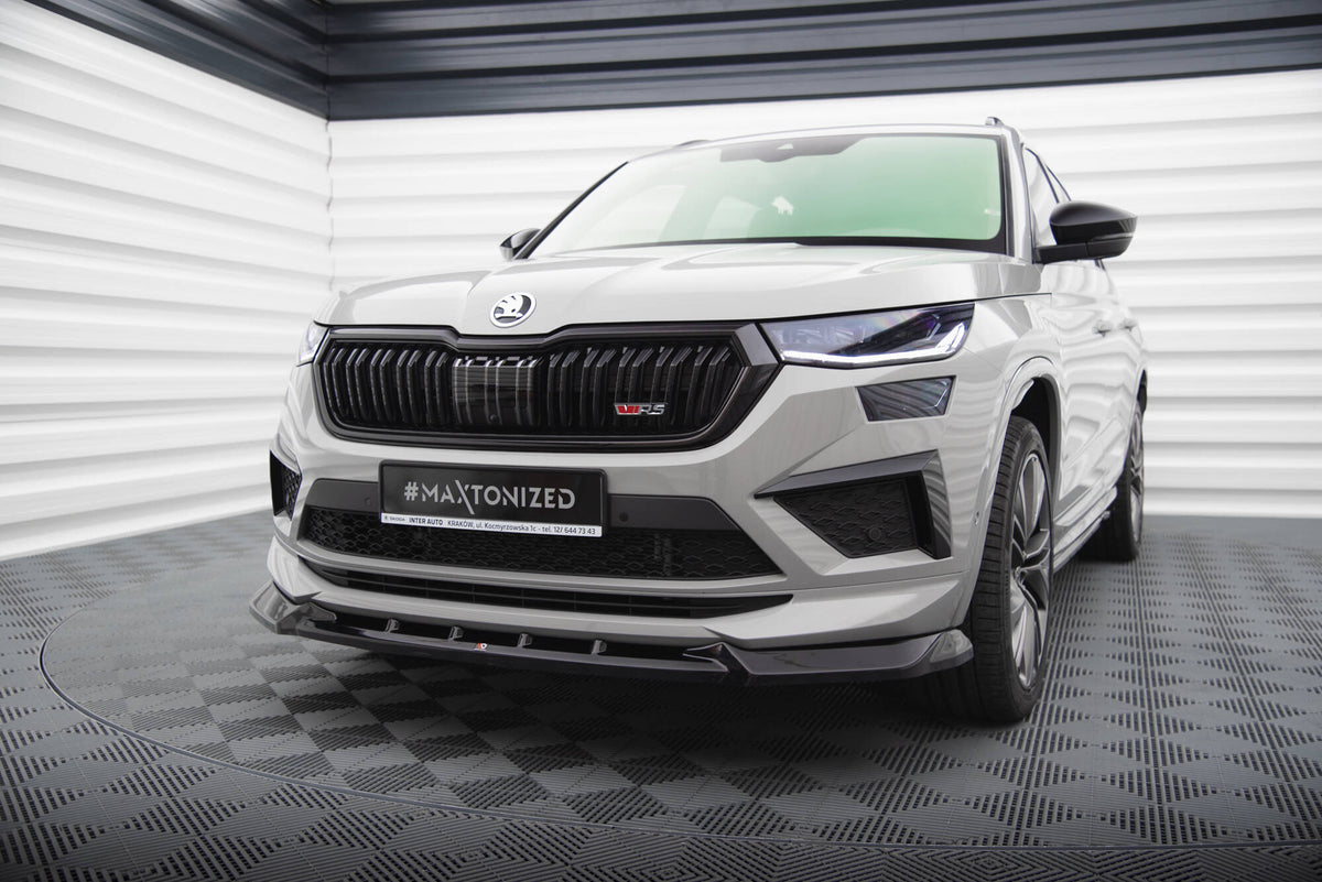 Front Splitter V.1 suitable for Skoda Kodiaq RS Mk1 Facelift