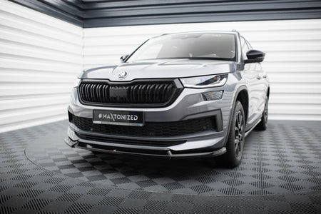 Front Splitter V.1 suitable for Skoda Kodiaq Sportline Mk1 Facelift