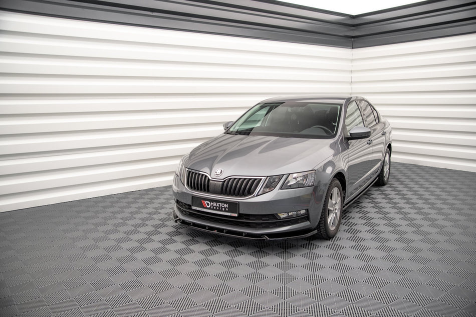 Front Splitter V.1 suitable for Skoda Octavia Mk3 Facelift