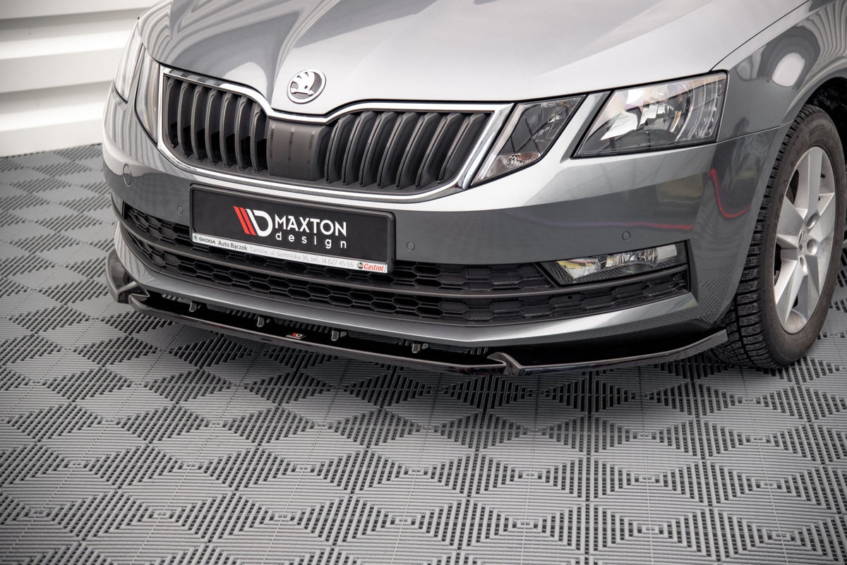 Front Splitter V.1 suitable for Skoda Octavia Mk3 Facelift