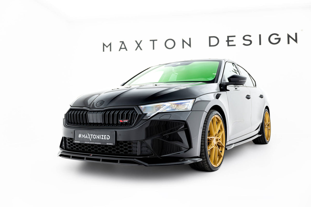 Front Splitter V.1 suitable for Skoda Octavia RS Liftback / Combi Mk4 Facelift