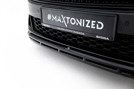 Front Splitter V.1 suitable for Skoda Octavia RS Liftback / Combi Mk4 Facelift